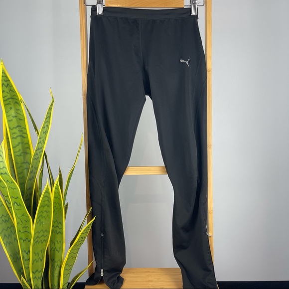 Puma Leg Zip Running Pants - Size XS / 6